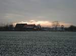 Ein Winternachmittag in L�dinghausen-Bechtrup am 12.01.2003.