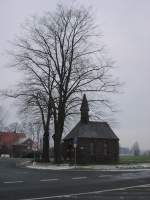 Eine kleine Kirche im M�nsterland am 12.01.2003.