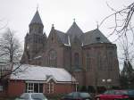 Eine Kirche in Hiddingsel im M�nsterland am 12.01.2003.