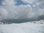 Die Schneelandschaft auf dem Dachstein