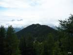 Blick auf die Berge am (3.7.2009)