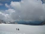 Die Schneelandschaft auf dem Dachstein