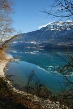 Am Brienzersee bei Niederried. 
5. Feb. 2011